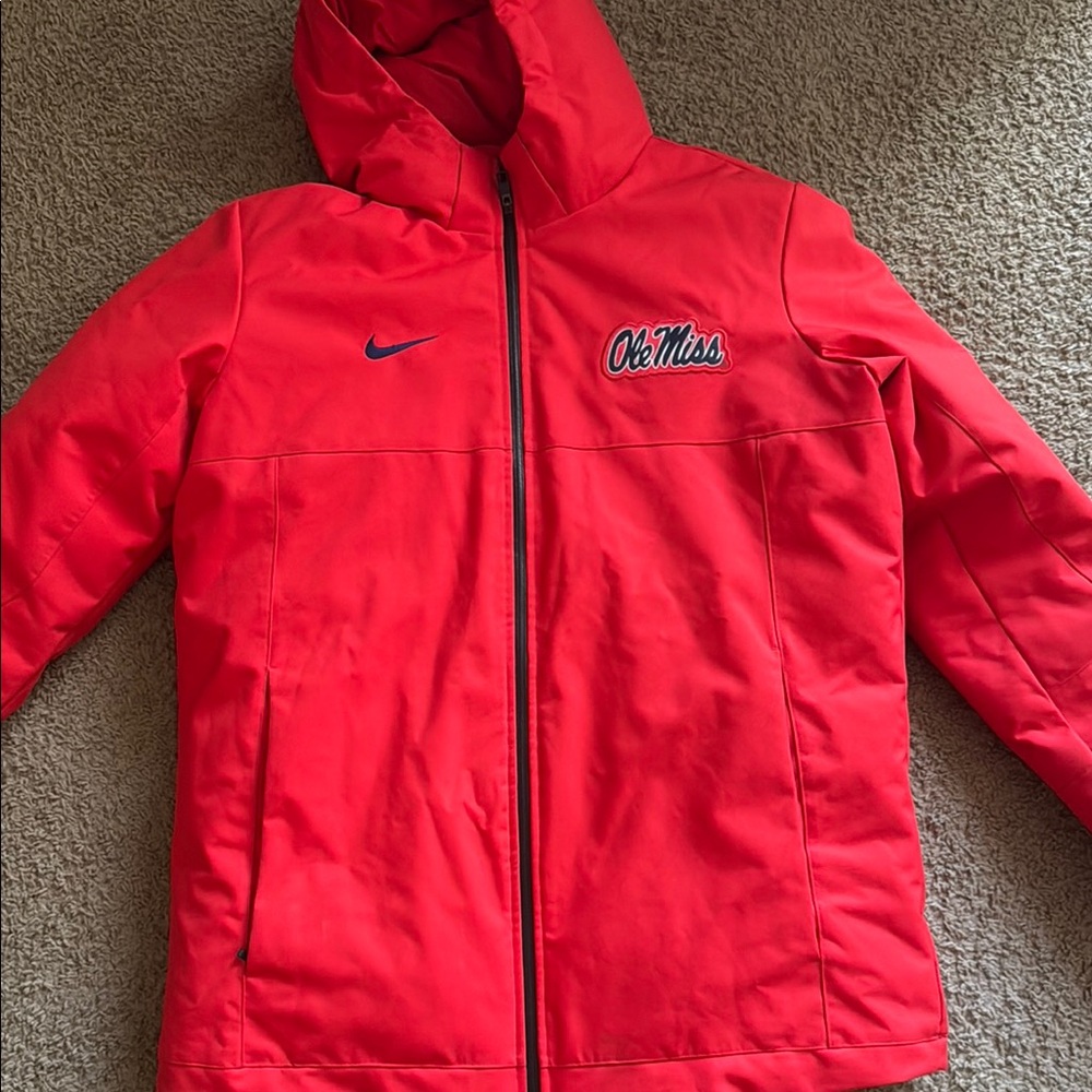 Nike Red Ole Miss Jacket